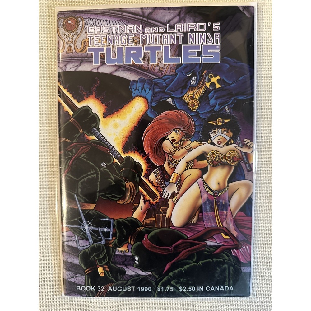 Eastman and Laird's Teenage Mutant Ninja Turtles #32 1990 Comic TMNT Vintage NM